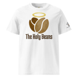 unisex-organic-cotton-creator-2.0-t-shirt-white-front-6a8c751763b82.jpg The Holy Beans - Taste and see - White